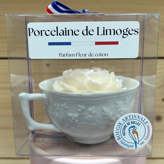 Bougie Porcelaine de Limoges
