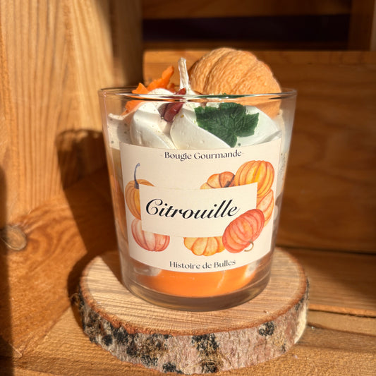 Bougie gourmande Citrouille