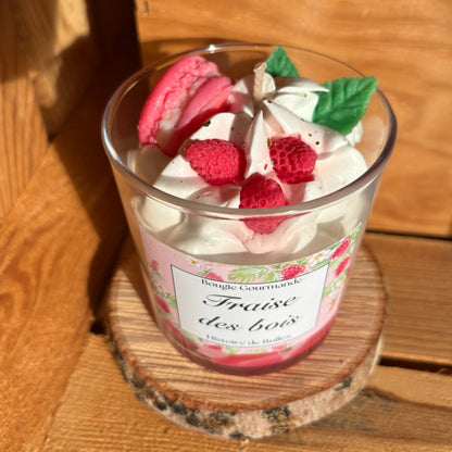 Bougie gourmande Fraise des bois
