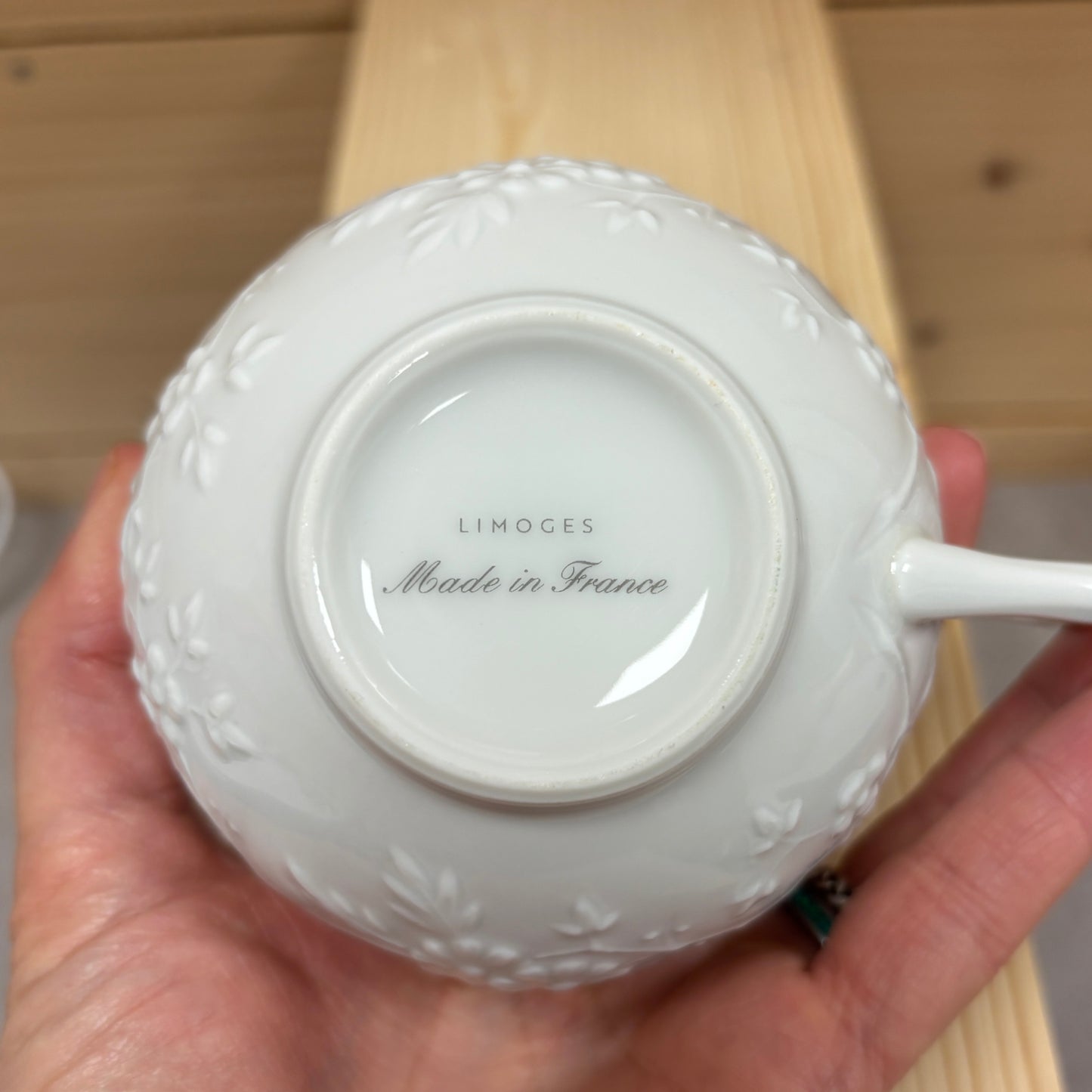 Bougie Porcelaine de Limoges