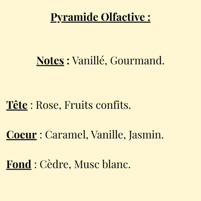 Bougie gourmande Vanille