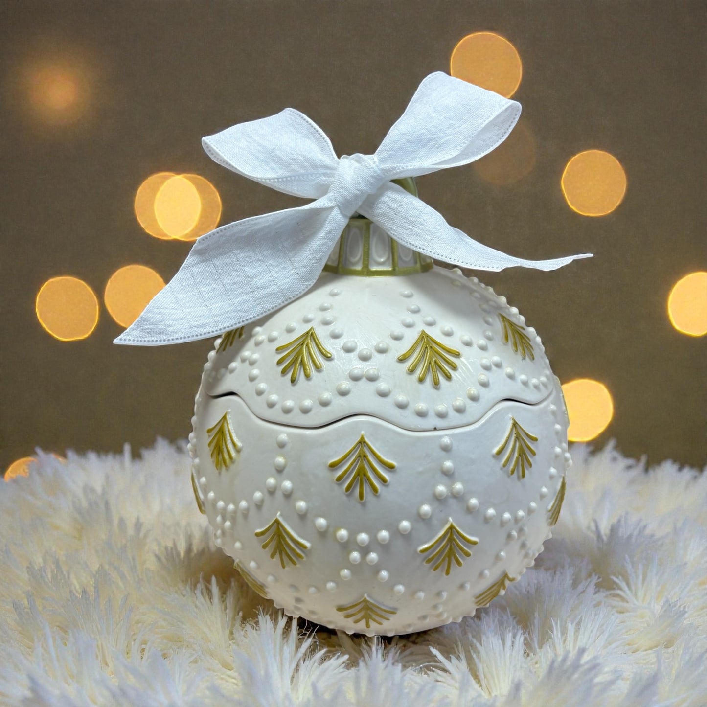 Bougie Boule de Noël