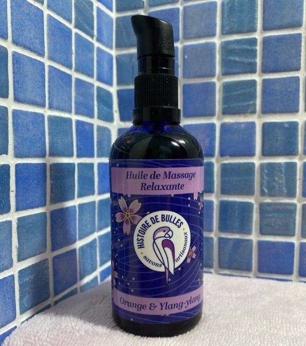 Huile de massage relaxante